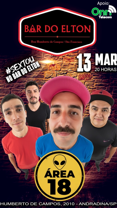 Evento bar-do-elton---sexta----1303---20h---area-18